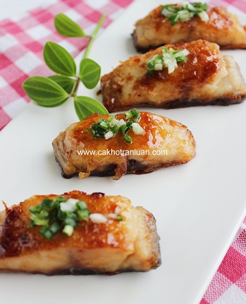 Hướng dẫn món cá thu sốt nấm